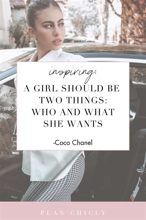 coco chanel goals